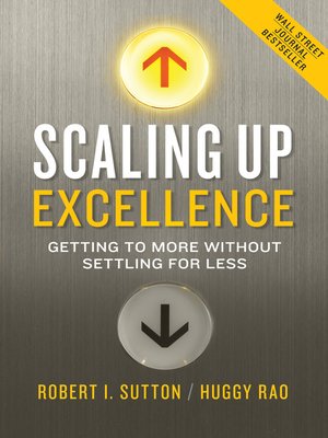 cover image of Scaling Up Excellence